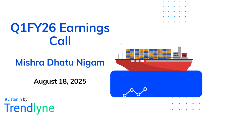 Mishra Dhatu Nigam Results Earnings Call for Q1FY26