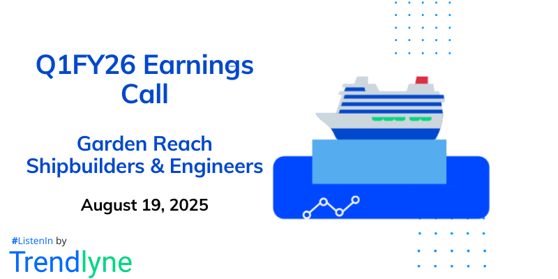 Garden Reach Shipbuilders & Engineers Results Earnings Call for Q1FY26