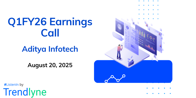 Aditya Infotech Results Earnings Call for Q1FY26