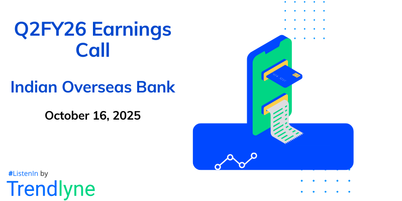 Indian Overseas Bank Results Earnings Call for Q2FY26