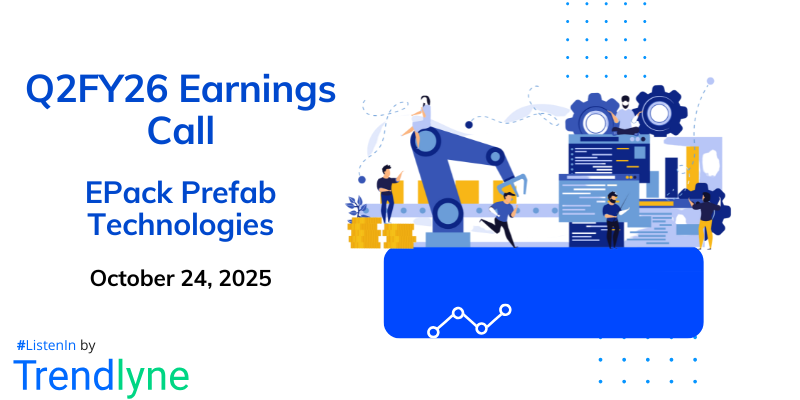 EPack Prefab Technologies Results Earnings Call for Q2FY26