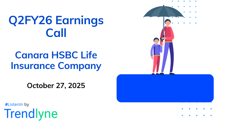 Canara HSBC Life Insurance Company Results Earnings Call for Q2FY26