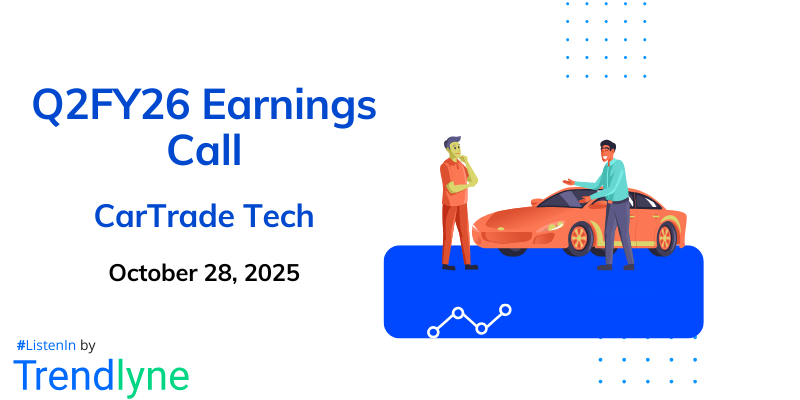 CarTrade Tech Results Earnings Call for Q2FY26