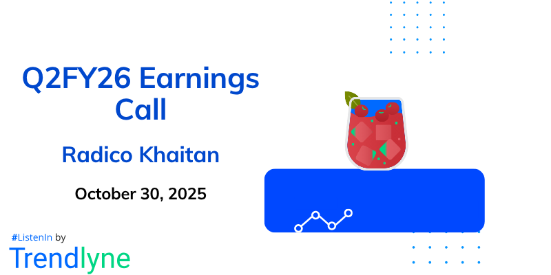 Radico Khaitan Results Earnings Call for Q2FY26
