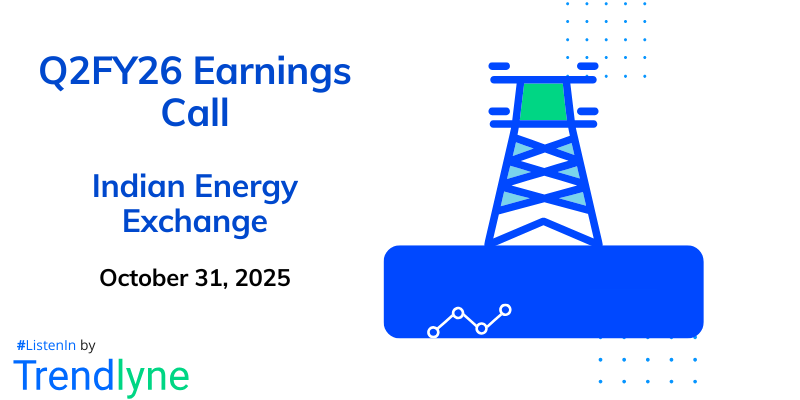 Indian Energy Exchange Results Earnings Call for Q2FY26