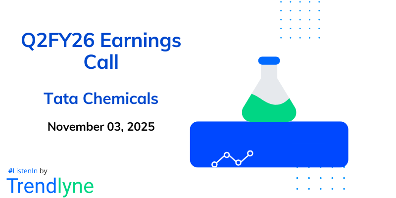 Tata Chemicals Results Earnings Call for Q2FY26