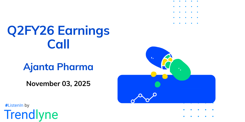 Ajanta Pharma Results Earnings Call for Q2FY26