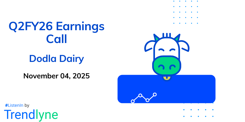 Dodla Dairy Results Earnings Call for Q2FY26