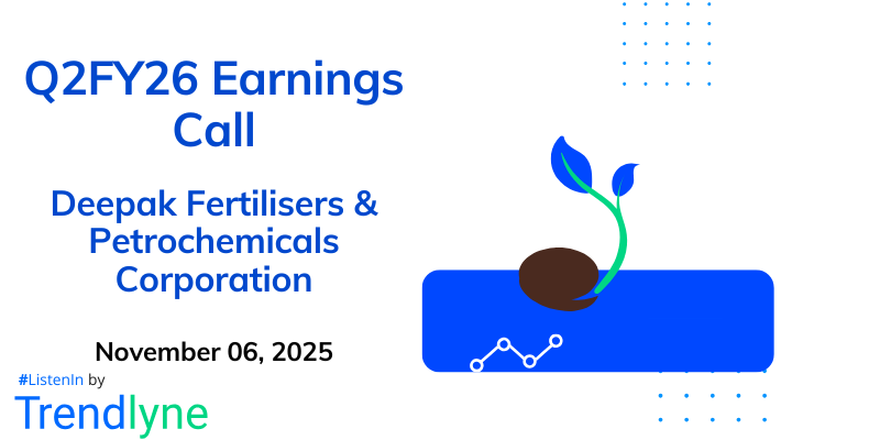Deepak Fertilisers & Petrochemicals Results Earnings Call for Q2FY26