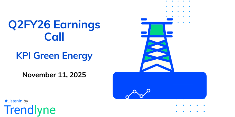KPI Green Energy Results Earnings Call for Q2FY26