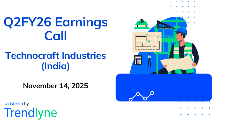 Technocraft Industries (India) Results Earnings Call for Q2FY26