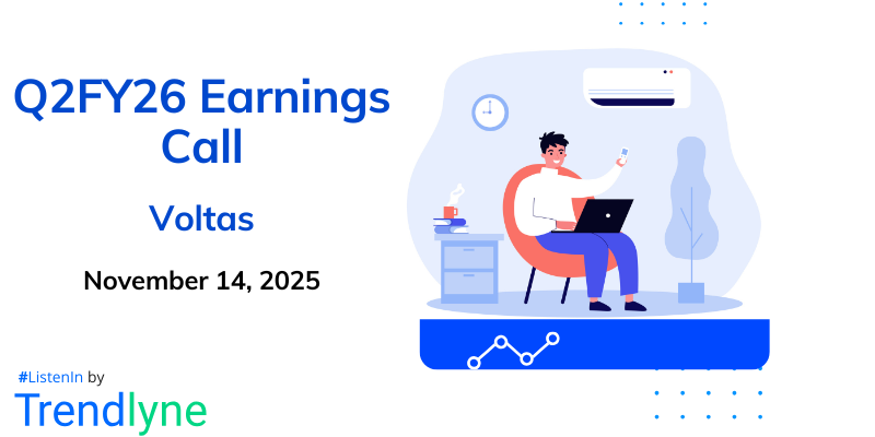 Voltas Results Earnings Call for Q2FY26