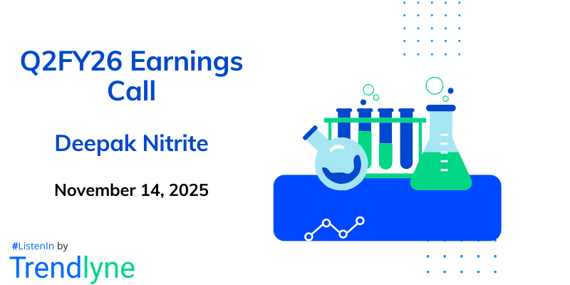 Deepak Nitrite  Results Earnings Call for Q2FY26