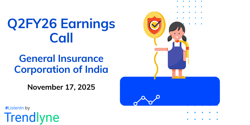 General Insurance Corporation of India Results Earnings Call for Q2FY26