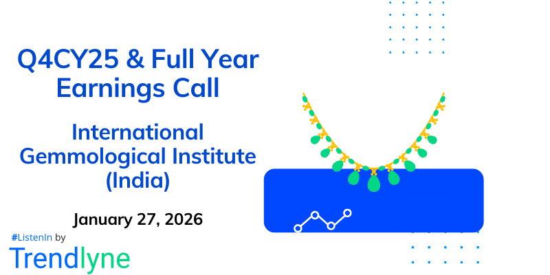 International Gemmological Institute (India) Results Earnings Call for Q4CY25 & Full Year