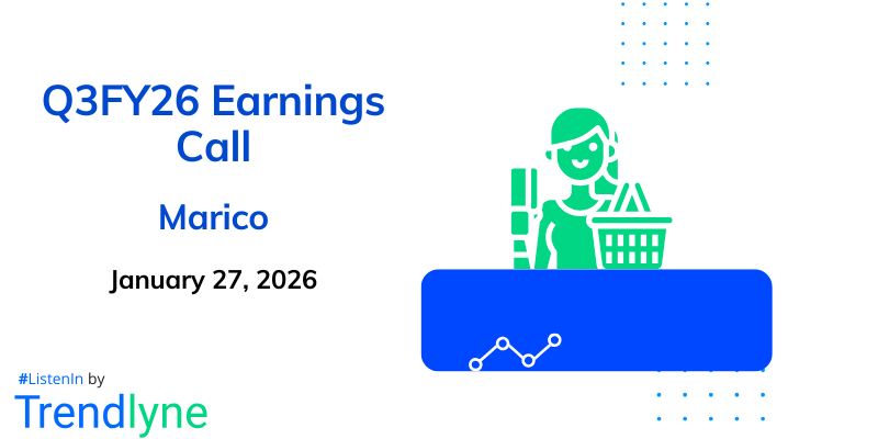 Marico Ltd. Results Earnings Call for Q3FY26