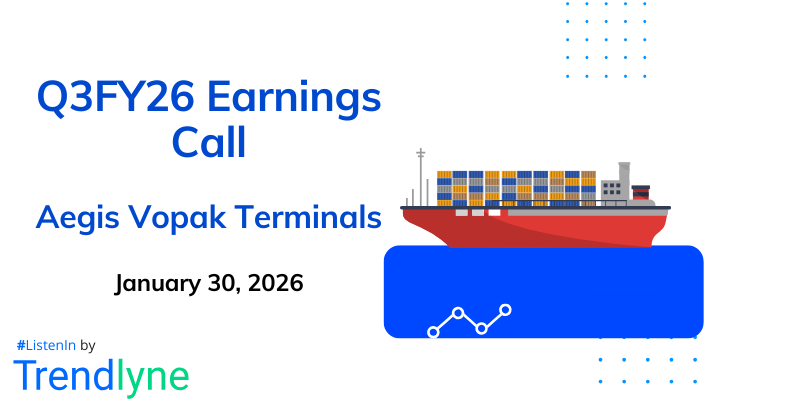 Aegis Vopak Terminals Results Earnings Call for Q3FY26
