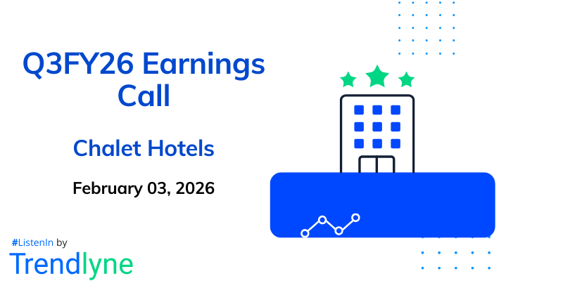 Chalet Hotels Results Earnings Call for Q3FY26