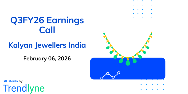 Kalyan Jewellers India Results Earnings Call for Q3FY26