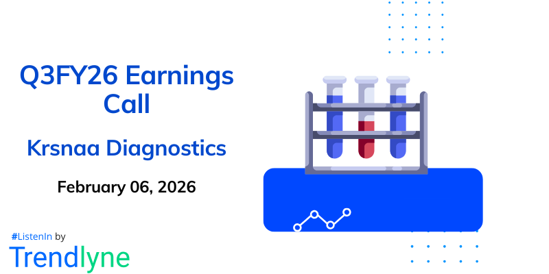 Krsnaa Diagnostics Results Earnings Call for Q3FY26