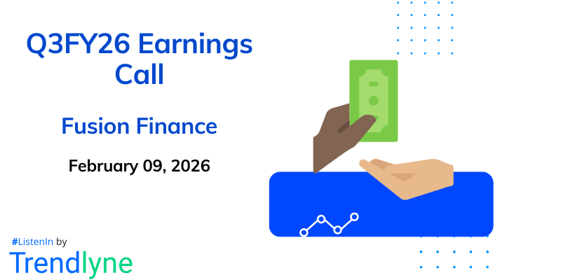 Fusion Finance Results Earnings Call for Q3FY26