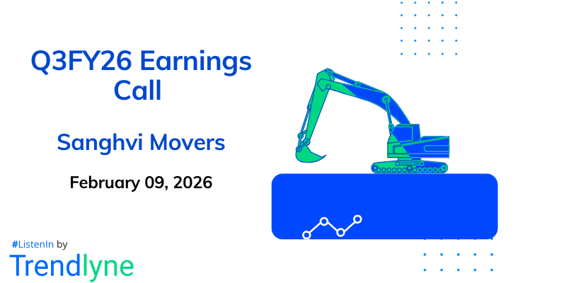 Sanghvi Movers Results Earnings Call for Q3FY26