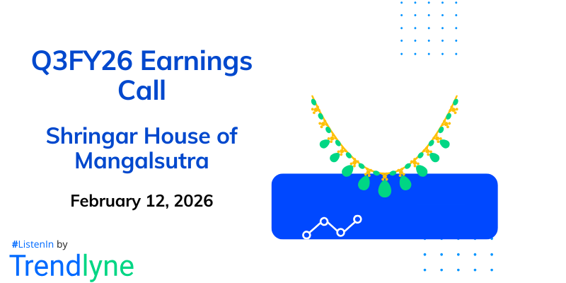 Shringar House of Mangalsutra Results Earnings Call for Q3FY26