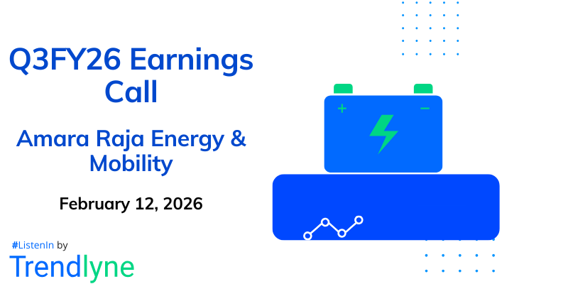 Amara Raja Energy & Mobility Results Earnings Call for Q3FY26