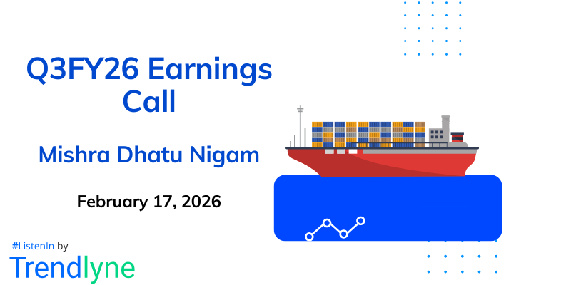 Mishra Dhatu Nigam Results Earnings Call for Q3FY26