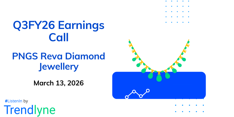 PNGS Reva Diamond Jewellery Results Earnings Call for Q3FY26
