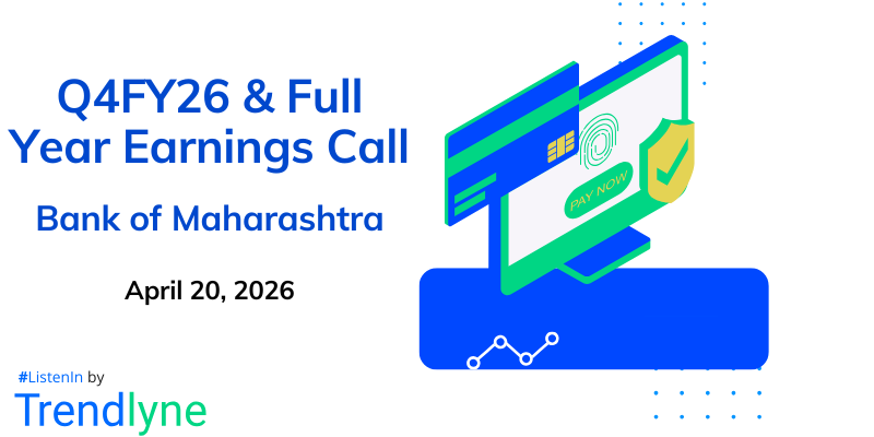 Bank of Maharashtra Results Earnings Call for Q4FY26 & Full Year