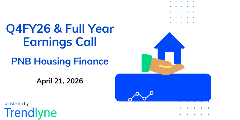 PNB Housing Finance Results Earnings Call for Q4FY26 & Full Year