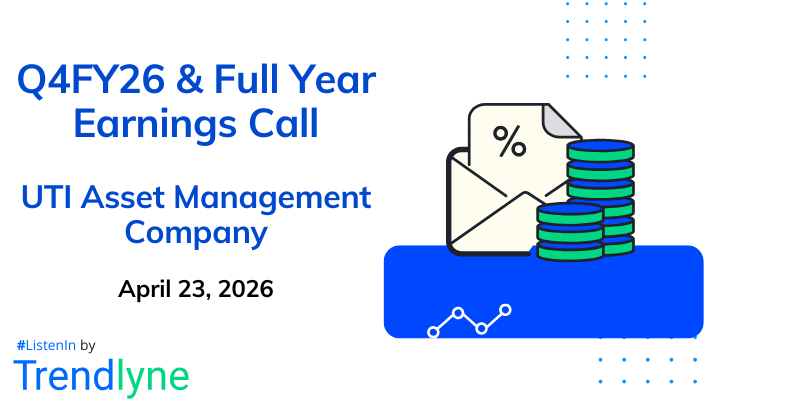 UTI Asset Management Company Results Earnings Call for Q4FY26 & Full Year