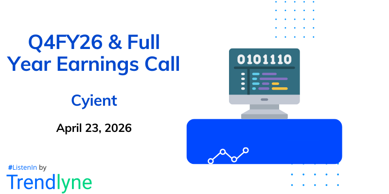 Cyient Results Earnings Call for Q4FY26 & Full Year