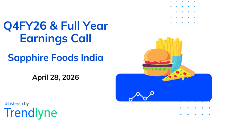 Sapphire Foods India Results Earnings Call for Q4FY26 & Full Year