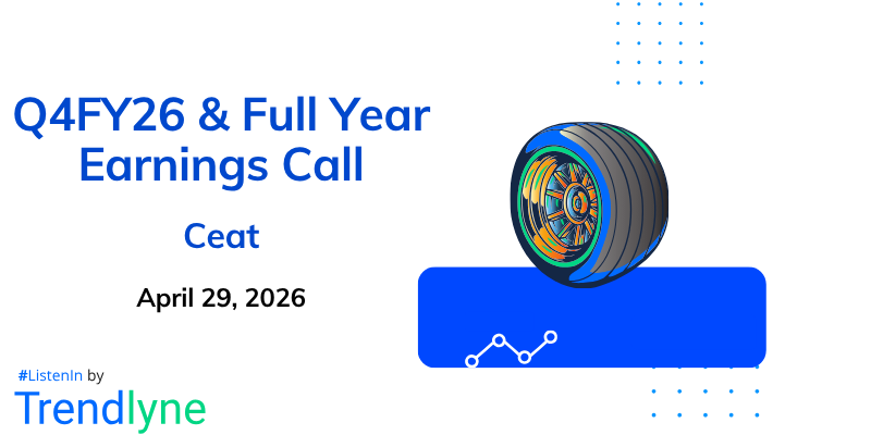 Ceat Ltd. Results Earnings Call for Q4FY26 & Full Year
