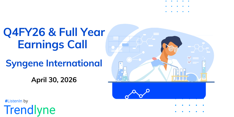 Syngene International Results Earnings Call for Q4FY26 & Full Year