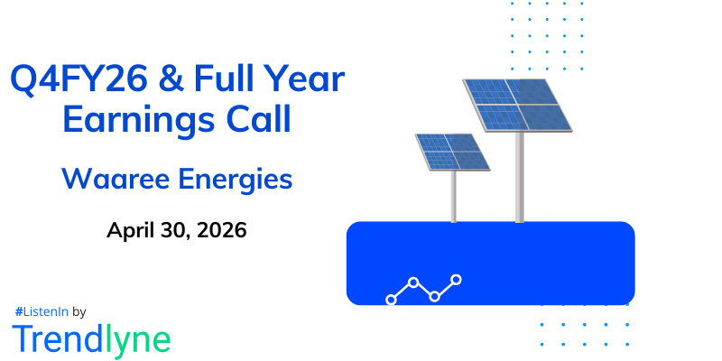 Waaree Energies Results Earnings Call for Q4FY26 & Full Year