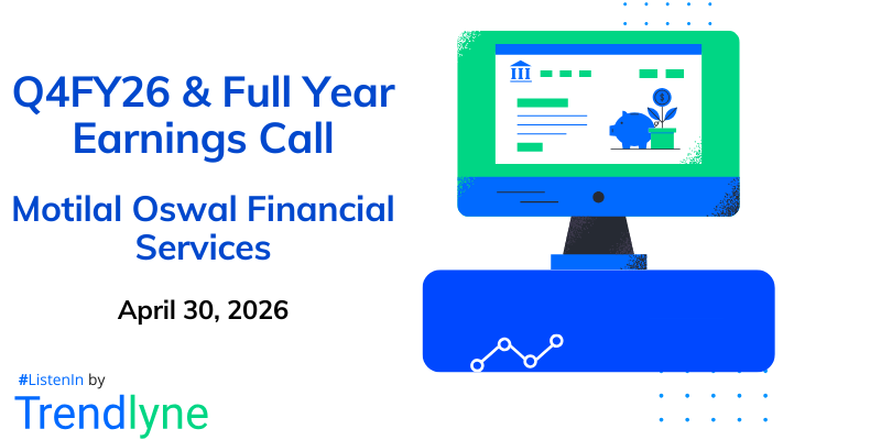 Motilal Oswal Financial Services Results Earnings Call for Q4FY26 & Full Year
