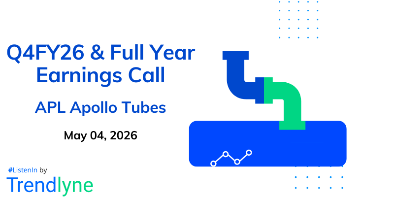 APL Apollo Tubes Results Earnings Call for Q4FY26 & Full Year