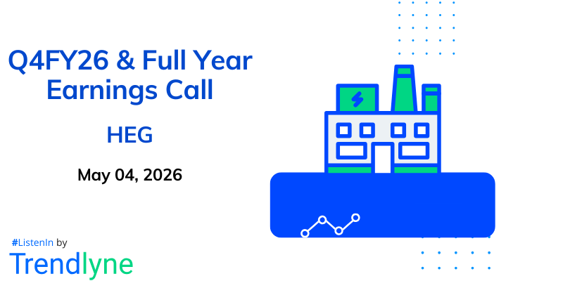 HEG Ltd. Results Earnings Call for Q4FY26 & Full Year