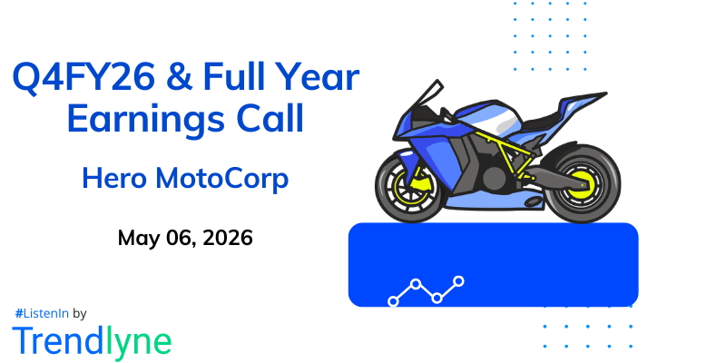 Hero MotoCorp Results Earnings Call for Q4FY26 & Full Year