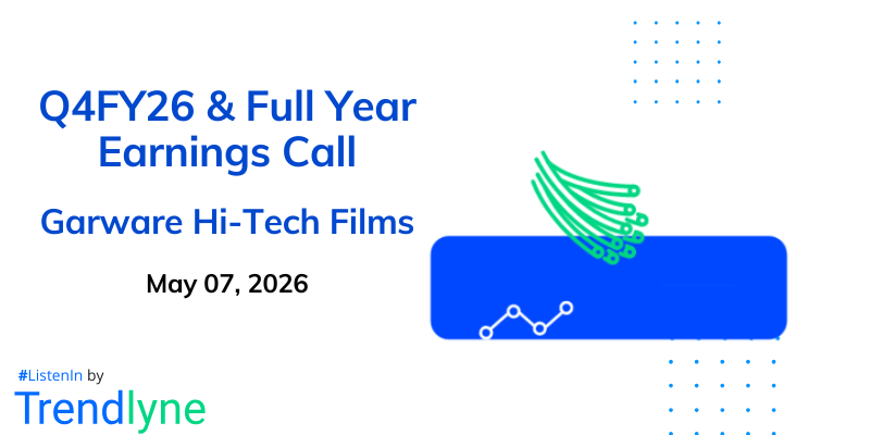 Garware Hi-Tech Films Results Earnings Call for Q4FY26 & Full Year