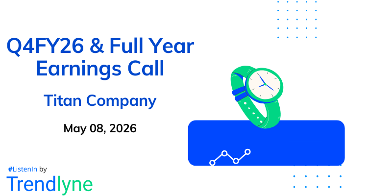 Titan Company Results Earnings Call for Q4FY26 & Full Year