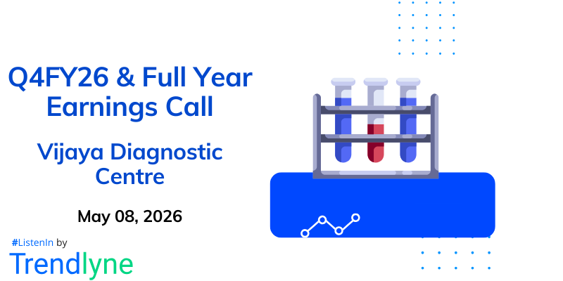 Vijaya Diagnostic Centre Results Earnings Call for Q4FY26 & Full Year