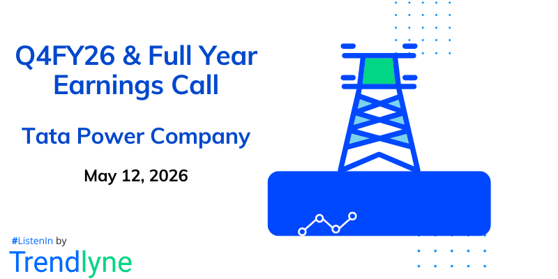 Tata Power Company Results Earnings Call for Q4FY26 & Full Year