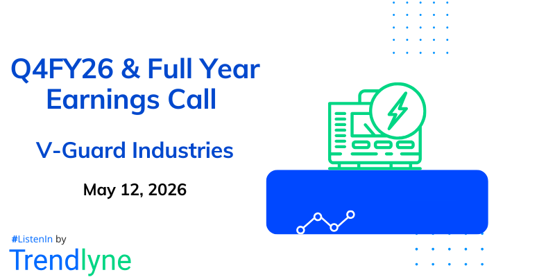 V-Guard Industries Results Earnings Call for Q4FY26 & Full Year