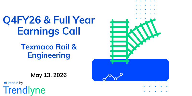 Texmaco Rail & Engineering Results Earnings Call for Q4FY26 & Full Year