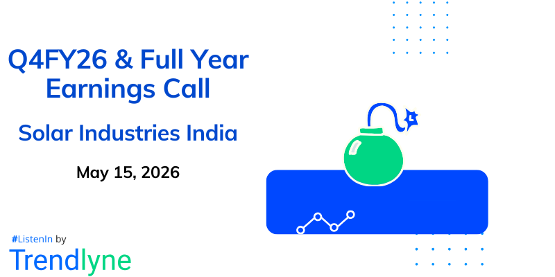 Solar Industries India Results Earnings Call for Q4FY26 & Full Year