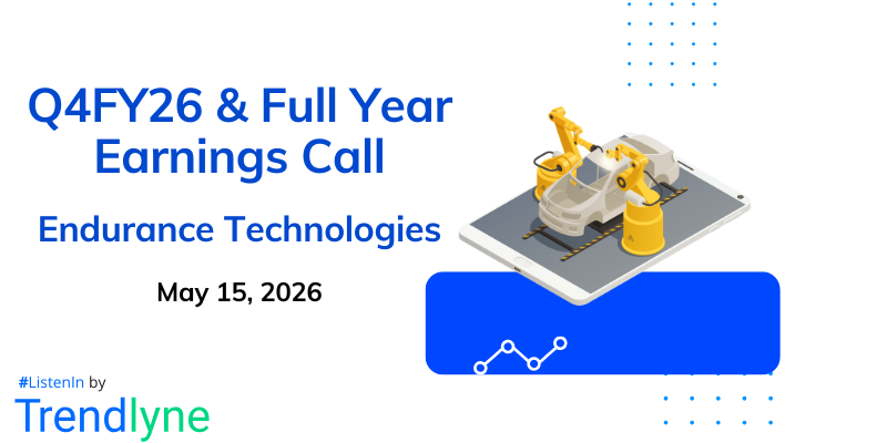 Endurance Technologies Results Earnings Call for Q4FY26 & Full Year